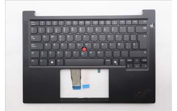 Lenovo 5M11S09687 C-Cover with keyboard, Spanish, Black, UK