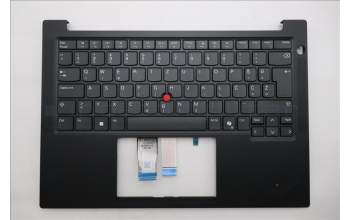 Lenovo 5M11S09708 C-Cover with keyboard, Slovenian, Black, UK
