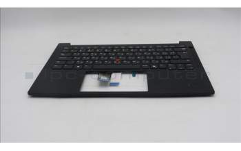 Lenovo 5M11S09724 C-Cover with keyboard, Bulgarian, Black, UK