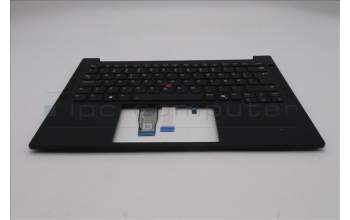 Lenovo 5M11S09760 C-Cover with keyboard, Danish, Black, Backlight, UK