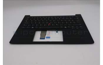 Lenovo 5M11S09782 C-Cover with keyboard, Hungarian, Black, Backlight, UK