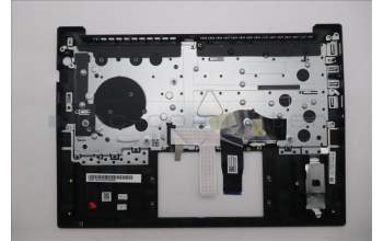 Lenovo 5M11S09792 C-Cover with keyboard, Norwegian, Black, Backlight, UK