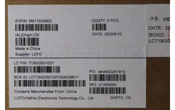 Lenovo 5M11S09802 C-Cover with keyboard, Russian, Black, Backlight, US