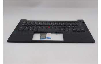 Lenovo 5M11S09818 C-Cover with keyboard, Nordic, Black, Backlight, UK