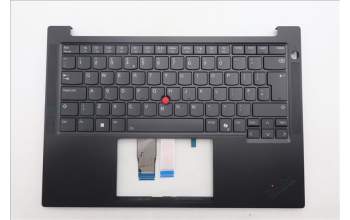 Lenovo 5M11S09830 C-Cover with keyboard, UK English, Black, Backlight, UK