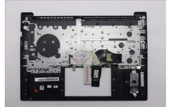 Lenovo 5M11S09918 C-Cover with keyboard, Nordic, Black, UK