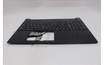 Lenovo 5M11S10094 C-Cover with keyboard, Arabic, Black, US