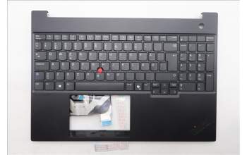 Lenovo 5M11S10098 C-Cover with keyboard, Danish, Black, UK
