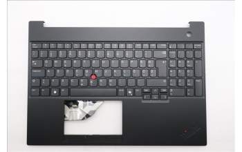 Lenovo 5M11S10122 C-Cover with keyboard, Slovenian, Black, UK
