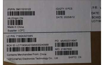 Lenovo 5M11S10122 C-Cover with keyboard, Slovenian, Black, UK