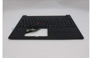 Lenovo 5M11S10122 C-Cover with keyboard, Slovenian, Black, UK