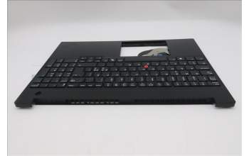 Lenovo 5M11S10126 C-Cover with keyboard, Nordic, Black, UK