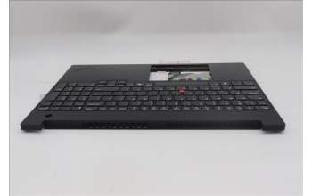 Lenovo 5M11S10134 C-Cover with keyboard, US English Euro, Black, US