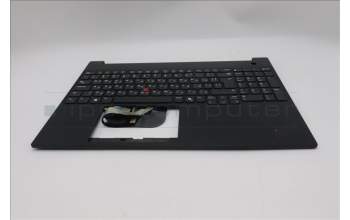 Lenovo 5M11S10137 C-Cover with keyboard, Bulgarian, Black, UK