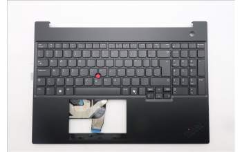 Lenovo 5M11S10149 C-Cover with keyboard, Brazil Portuguese, Black, UK
