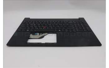 Lenovo 5M11S10182 C-Cover with keyboard, Greek, Black, Backlight, US