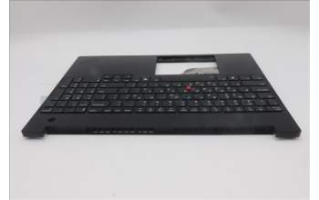 Lenovo 5M11S10182 C-Cover with keyboard, Greek, Black, Backlight, US