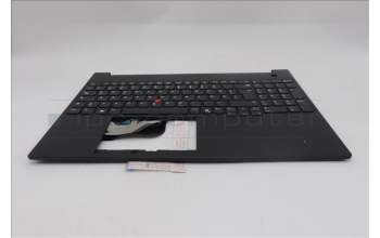 Lenovo 5M11S10286 C-Cover with keyboard, German, Black, UK