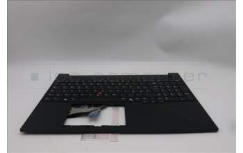 Lenovo 5M11S10294 C-Cover with keyboard, Italian, Black, UK