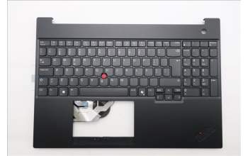 Lenovo 5M11S10298 C-Cover with keyboard, Portuguese, Black, UK