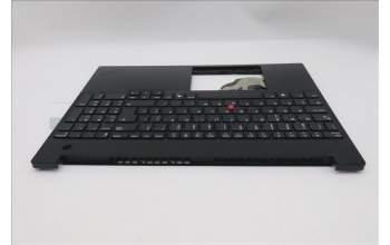 Lenovo 5M11S10298 C-Cover with keyboard, Portuguese, Black, UK