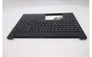Lenovo 5M11S10304 C-Cover with keyboard, Slovenian, Black, UK