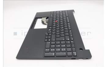 Lenovo 5M11S10320 C-Cover with keyboard, Bulgarian, Black, UK