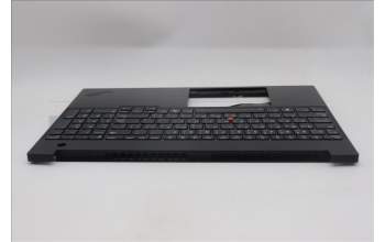 Lenovo 5M11S10346 C-Cover with keyboard, Arabic, Black, Backlight, US