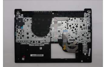 Lenovo 5M11S10349 C-Cover with keyboard, Belgian, Black, Backlight, UK