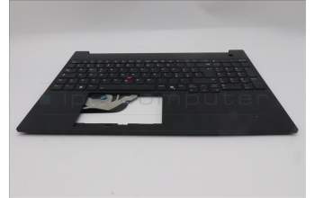 Lenovo 5M11S10373 C-Cover with keyboard, Italian, Black, Backlight, UK