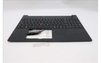 Lenovo 5M11S10379 C-Cover with keyboard, Portuguese, Black, Backlight, UK