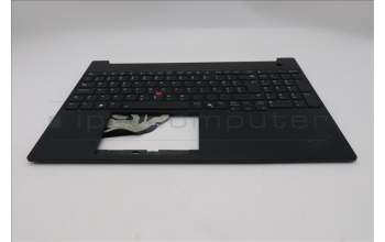 Lenovo 5M11S10388 C-Cover with keyboard, Slovenian, Black, Backlight, UK