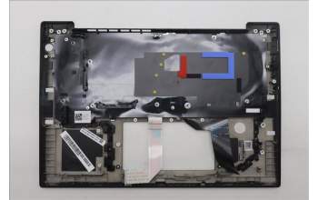 Lenovo 5M11S15567 C-Cover with keyboard, Belgian, Black, Backlight, UK