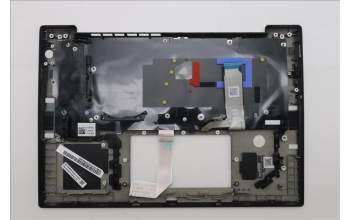 Lenovo 5M11S15579 C-Cover with keyboard, Czech Slovakian, Black, Backlight, UK