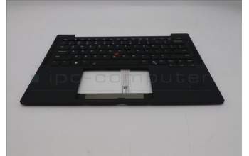 Lenovo 5M11S15584 C-Cover with keyboard, English, Black, Backlight, US