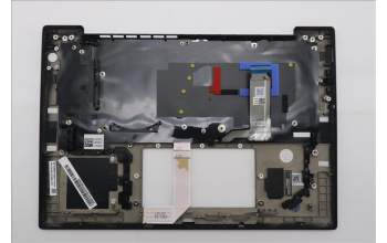 Lenovo 5M11S15590 C-Cover with keyboard, US English Euro, Black, Backlight, US