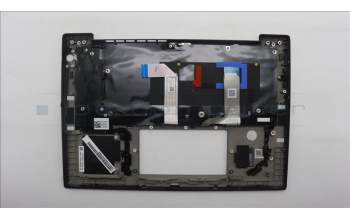 Lenovo 5M11S15609 C-Cover with keyboard, Hungarian, Black, Backlight, UK