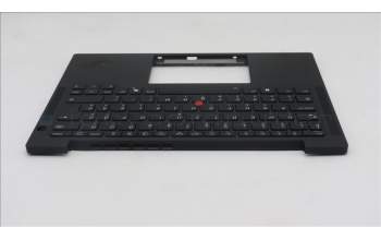 Lenovo 5M11S15609 C-Cover with keyboard, Hungarian, Black, Backlight, UK