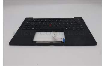 Lenovo 5M11S15648 C-Cover with keyboard, Swedish/Finnish, Black, Backlight, UK