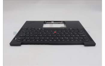 Lenovo 5M11S15666 C-Cover with keyboard, UK English, Black, Backlight, UK