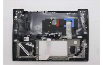 Lenovo 5M11S15693 C-Cover with keyboard, Danish, Black, Backlight, WWAN, UK