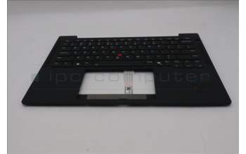 Lenovo 5M11S15701 C-Cover with keyboard, US English Euro, Black, Backlight, WWAN, US