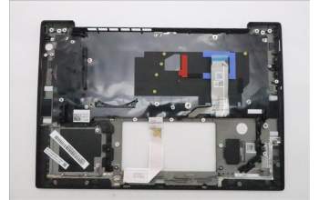 Lenovo 5M11S15710 C-Cover with keyboard, German, Black, Backlight, WWAN, UK