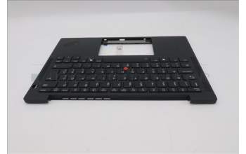 Lenovo 5M11S15719 C-Cover with keyboard, Hungarian, Black, Backlight, WWAN, UK