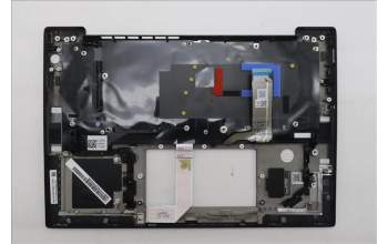 Lenovo 5M11S15740 C-Cover with keyboard, Norwegian, Black, Backlight, WWAN, UK