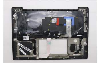 Lenovo 5M11S15750 C-Cover with keyboard, Russian, Black, Backlight, WWAN, US