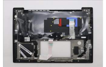 Lenovo 5M11S15759 C-Cover with keyboard, Swedish/Finnish, Black, Backlight, WWAN, UK