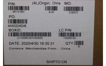 Lenovo 5M11S15807 ME630_POWER_BUTTON_NORMAL