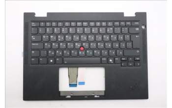 Lenovo 5M11S16021 C-Cover with keyboard, Bulgarian, Black, Backlight, WWAN, UK