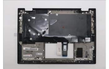 Lenovo 5M11S16069 C-Cover with keyboard, Hungarian, Black, Backlight, WWAN, UK